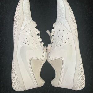 Nike White Cheer Sneakers
